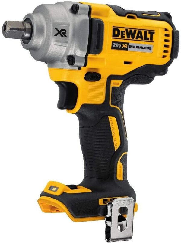 DEWALT Kit de llave de impacto inalámbrica con yunque de pasador de retención