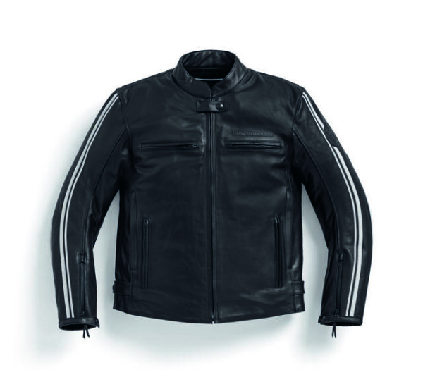 1. Chaqueta de cuero TwinStripes de BMW